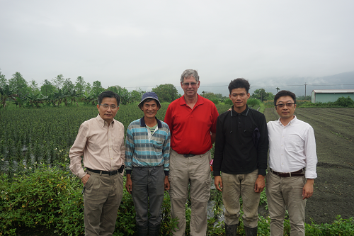 Dr. William B. Miller, visited the College of Bioresources and Agriculture, NTU
